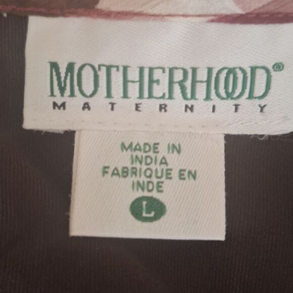 Motherhood Maternity Empire Fairy Dress Polka Dot Sleeveless Elegant Flowy Large - Picture 2 of 16